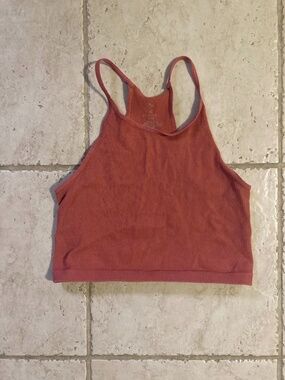 AS Revival Altar'd State Ribbed Unlined Long Line Bra Crop Top Size S/M USA Made